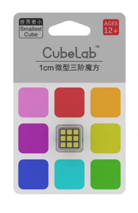 World’s Smallest Rubik’s Cube10mm / 0.4” Cube Lab