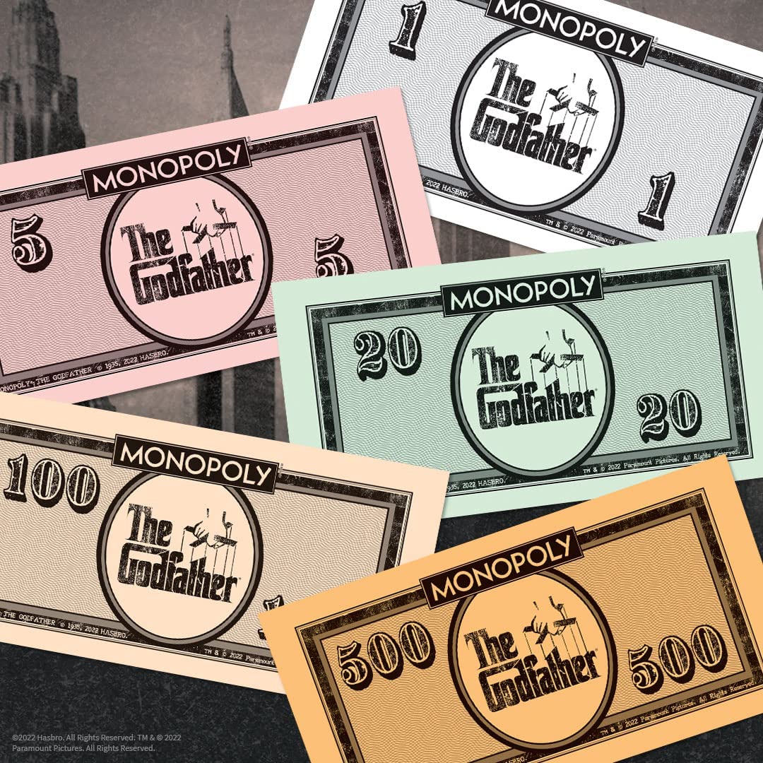 Monopoly: The Godfather - 50th Anniversary Board Game