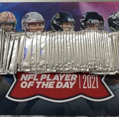 2021 PANINI NFL PLAYER OF THE DAY PACKS UNOPENED  - 