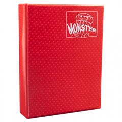 Monster Protectors: 9-Pocket Mega Monster Binder - Holofoil Red