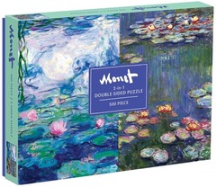 Monet 500 Piece Double Sided Puzzle