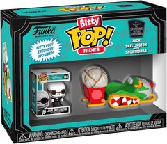 Funko Pop! Bitty Pop Rides: Nightmare Before Christmas - Jack Skellington w/ Snowmobile Bitty Town