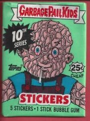 Garbage Pale Kids Topps: 10th Series Trading Card Sticker Pack (1987)