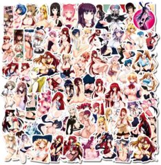 VInyl Stickers Singles: Anime - Sexy Girls Mix