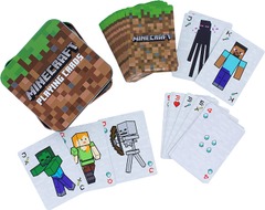 Minecraft Playing Cards - Standard Deck of Cards in Collector Travel Tin