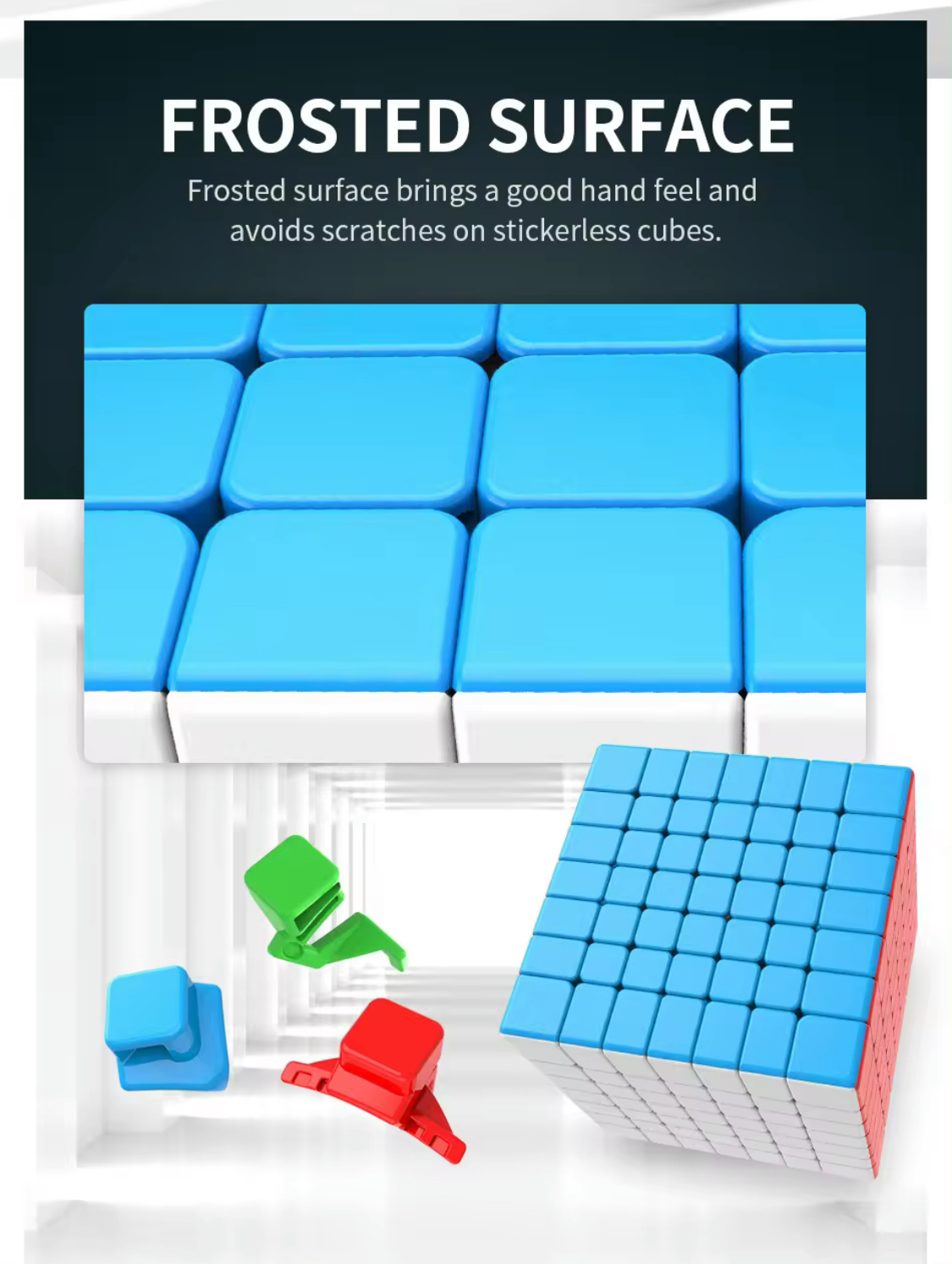 Rubiks Mei Long MoYu 7v2 WCA 7x7x7 Speedcube Stickerless