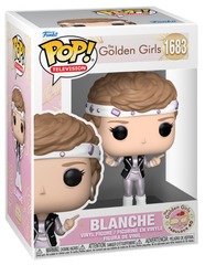Funko Pop! Television: Golden Girls - Blanche #1683 Fabulous 40th Anniversary Workout Wear w/Pop Protector