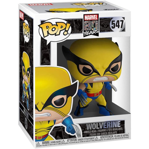 Funko Pop! Marvel: 80 Years - Wolverine 547
