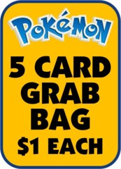 Dizzy Dollar Pack - Pokemon 5 Card Grab Bag