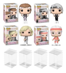 Funko Pop! Television: Golden Girls - Set/4 Dorothy, Blanche, Rose & Sophia #1683-86 Fabulous 40th Anniversary Workout Wear w/Pop Protectors