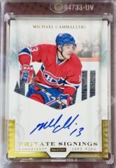 2011-12 Panini Private Signings #CAM Michael Cammalleri