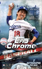 2016 Topps Chrome Baseball Hobby Box