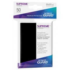 Supreme UX Sleeves Standard Size 50ct - Black