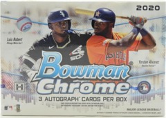 2020 Bowman Chrome Baseball HTA Jumbo Box