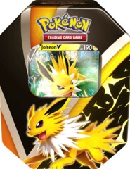 Eevee Evolutions Tin - Jolteon V (Limit 1 per customer)