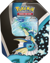 Eevee Evolutions Tin - Vaporeon V (Limit 1 per customer)