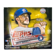 2017 Topps Series 1 Baseball Jumbo Box