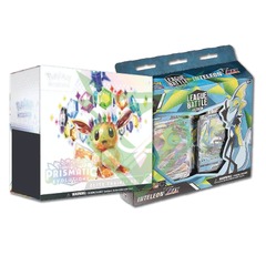 Pokémon Scarlet & Violet: Prismatic Evolutions Elite Trainer Box + Inteleon VMAX Deck Bundle