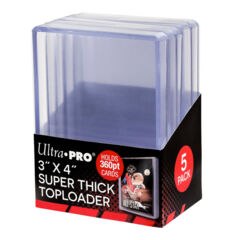 Ultra Pro - Toploader 360pt 5ct - 3