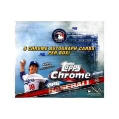 2016 Topps Chrome Baseball Jumbo HTA Box