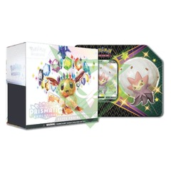 Pokémon Scarlet & Violet: Prismatic Evolutions Elite Trainer Box + Shining Fates Eldgross V Tin Bundle