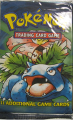 Base Set Unlimited Booster Pack (Venusaur Art)