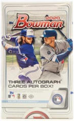 2020 Bowman Baseball Jumbo Box