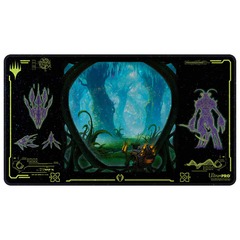 Ultra Pro - MTG Edge of Eternities: Green Mythic Holofoil Playmat