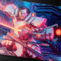 Ultra Pro - MTG Commander Series 5 Playmat - 3 Color Wedge - Isshin