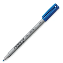 Water Soluble Mat Markers Wide (bold) Blue (CHX03123)