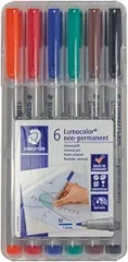 Water Soluble Mat Markers 6-Pack (CHX03156)