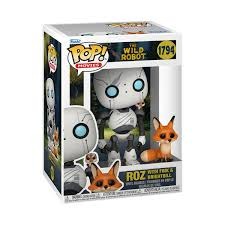 Pop! Movies - The Wild Robot - Roz w/ Fink & Brightbill #1794