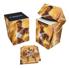 Ultra Pro - Magic: The Gathering Aetherdrift 100+ Deck Box - Racer 3 - Basri Tomorrow's Champion