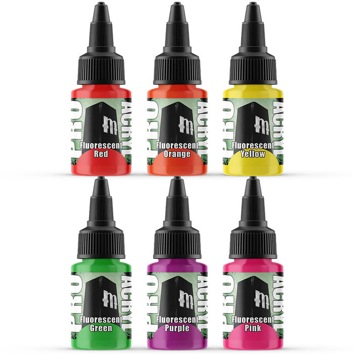 Pro Acryl Fluorescents Set