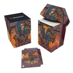 Ultra Pro - Magic: The Gathering Aetherdrift 100+ Deck Box - Racer 1 - Sita Varma Masked Racer