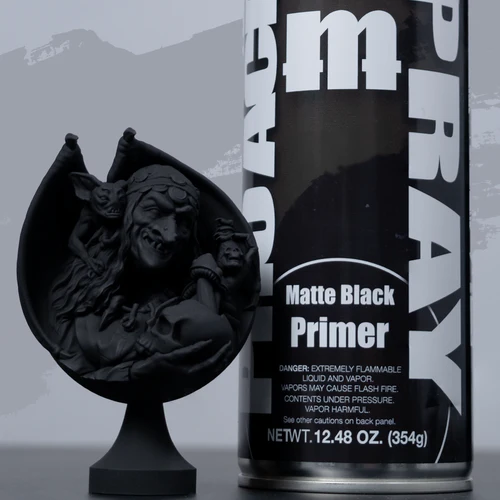 Pro Acryl Spray - Matte Black Primer