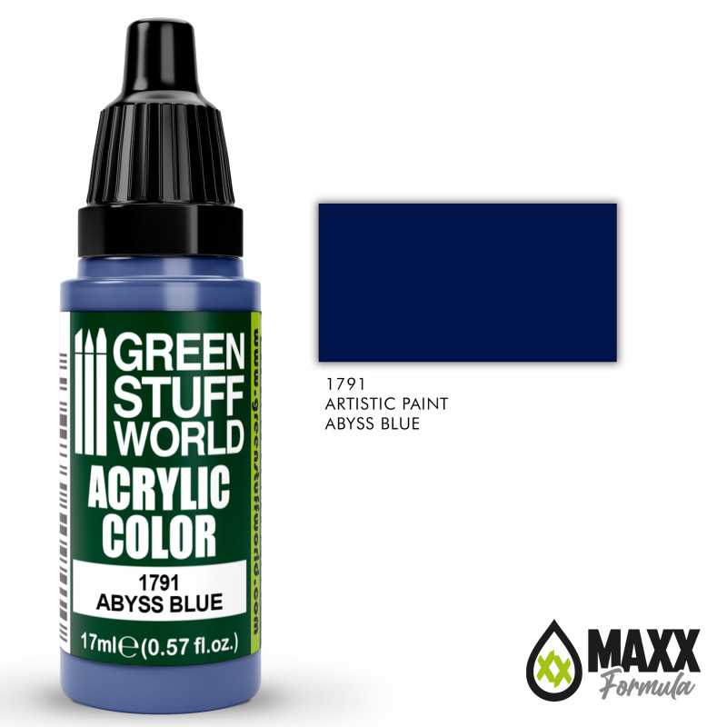 Acrylic: Abyss Blue