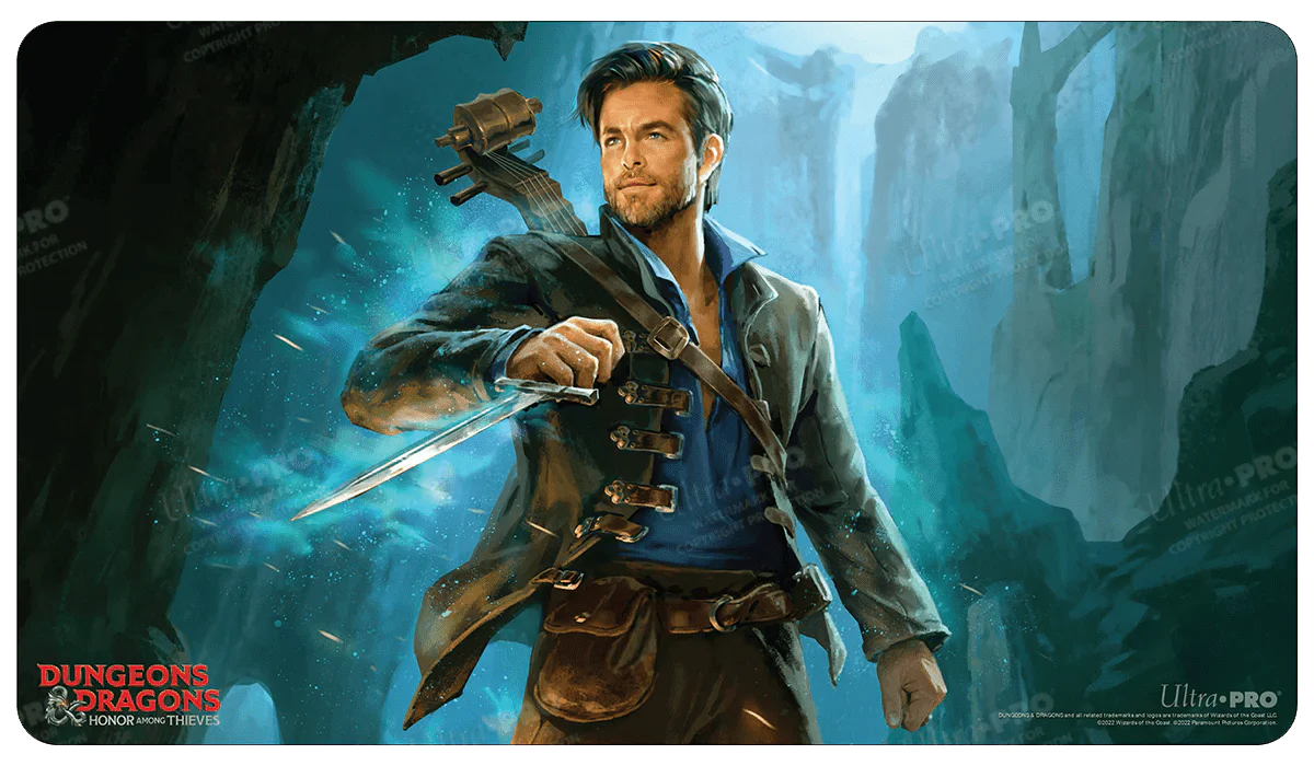 Playmat - Chris Pine - D&D