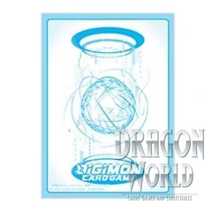 Digi-Egg White and Blue - 60CT - Standard - Digimon Sleeves