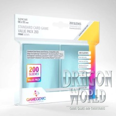 Standard Sleeves - Clear - 200CT - Gamegenic