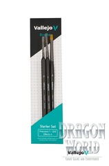 VALLEJO: Brushes: Starter Set