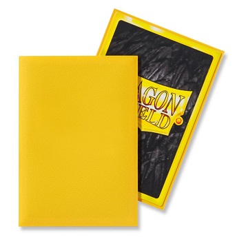 Japanese Sleeves - Yellow Matte - 60CT - Dragon Shield
