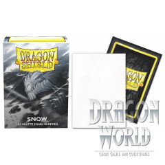Standard Sleeves - Dual Snow - 100CT - Dragon Shield