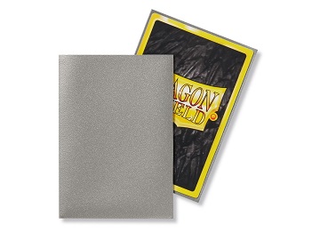 Japanese Sleeves - Silver Matte - 60CT - Dragon Shield