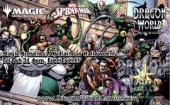 10/31 @ 4PM - Magic Presents: A Villainous Halloween!