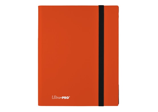 Pumpkin Orange - 9 Pocket Binder - Ultra Pro