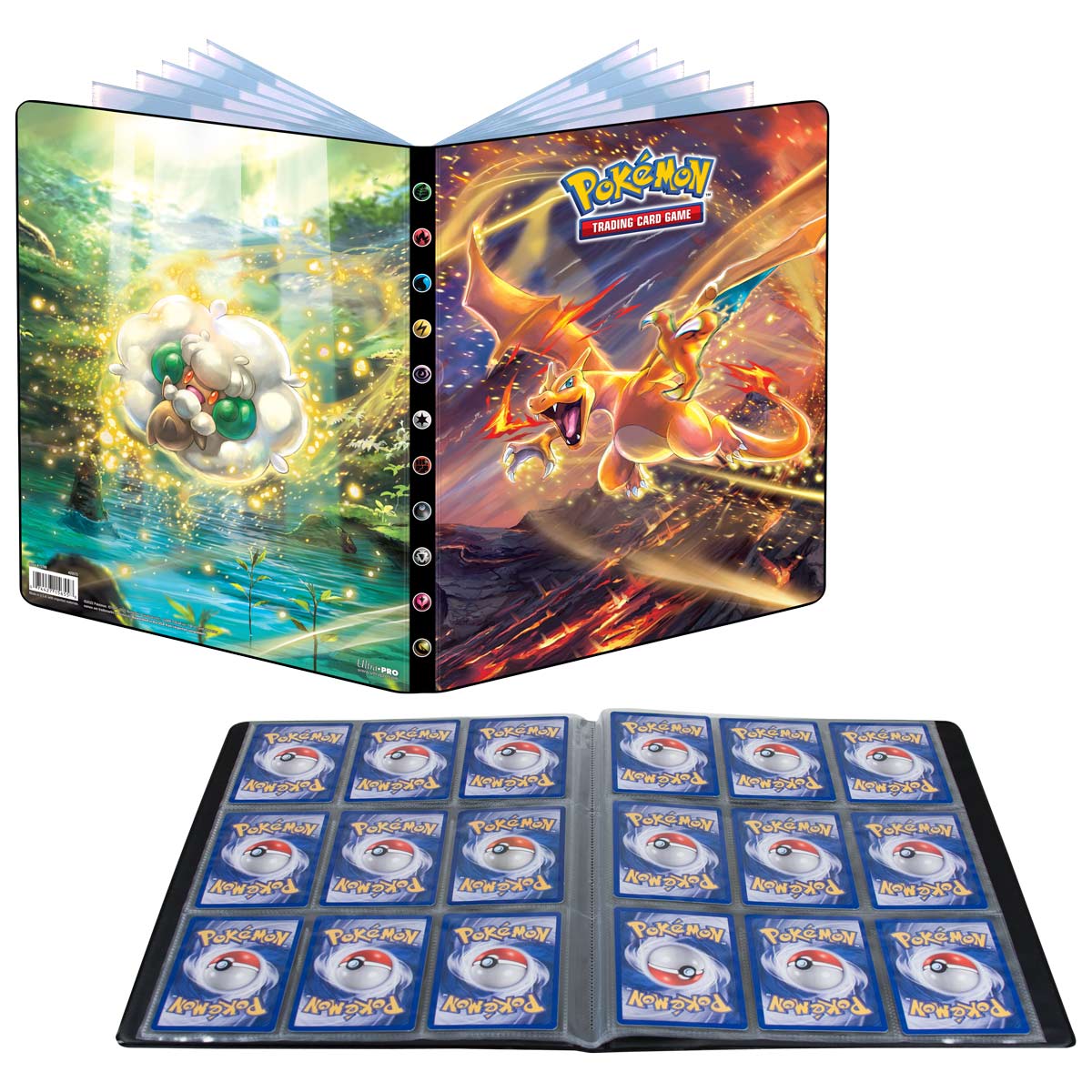 Charizard & Whimsicott - 252CT - 9 Pocket Binder - Ultra Pro