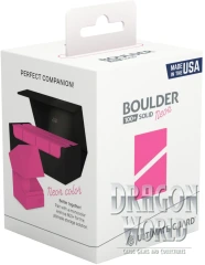 Ultimate Guard - Boulder 100+ Deck Box - Neon Pink