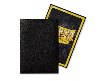 Japanese Sleeves - Jet Matte - 60CT - Dragon Shield