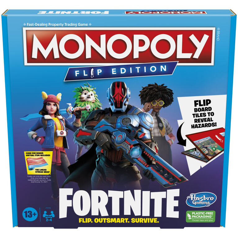 MONOPOLY FORTNITE FLIP EDITION